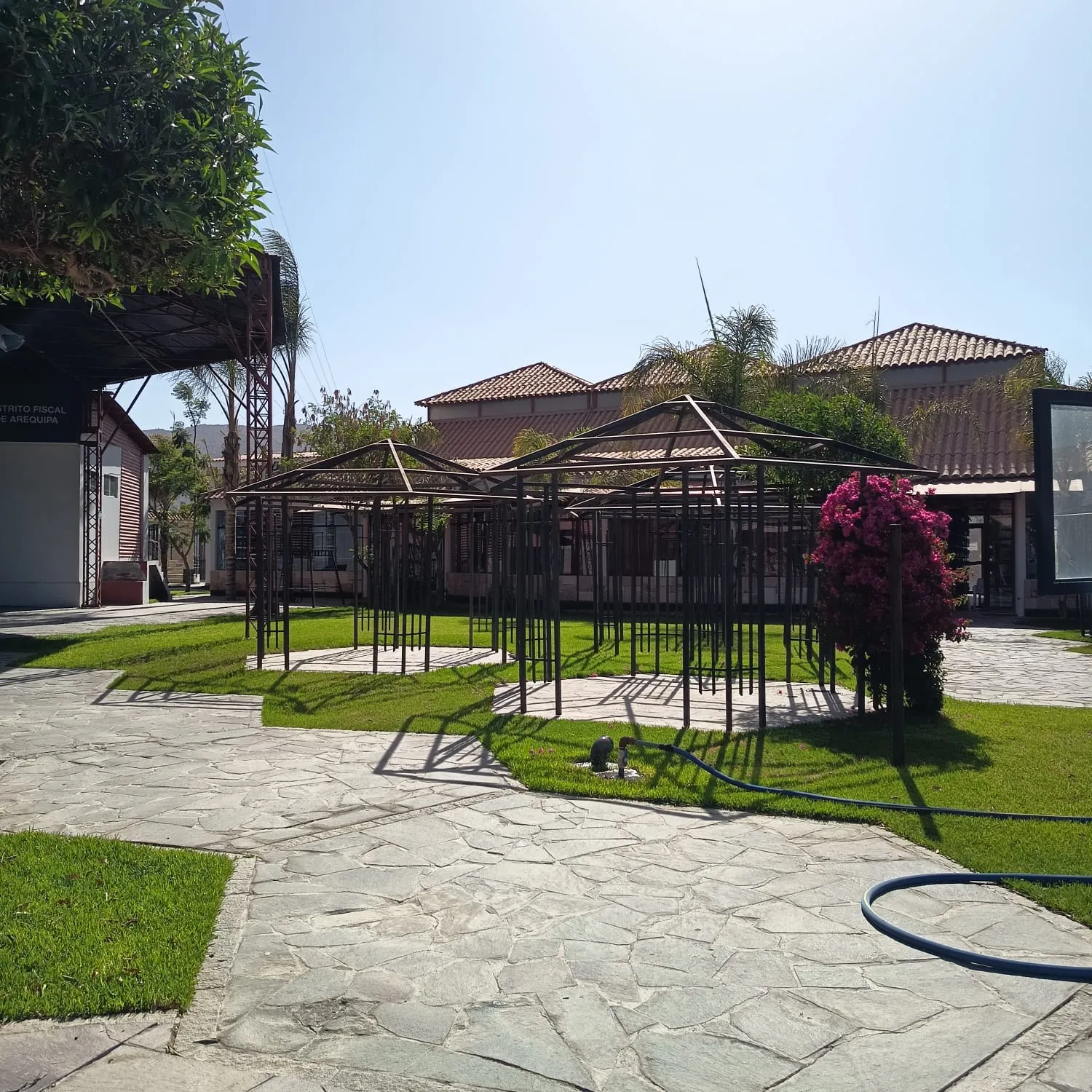 Jardín paisajístico en Arequipa